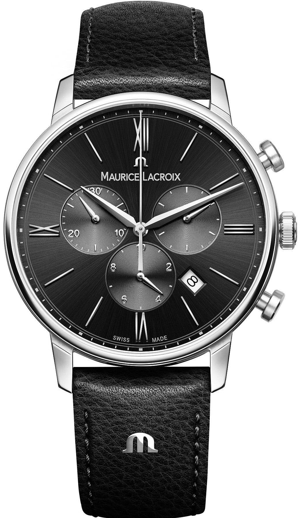 Maurice Lacroix Eliros Chronograph Mens Watch EL1098-SS001-310-1 Image 1