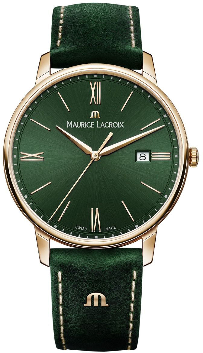 Maurice Lacroix Eliros Smoked Green Watch EL1118-PVP01-610-1 Image 1