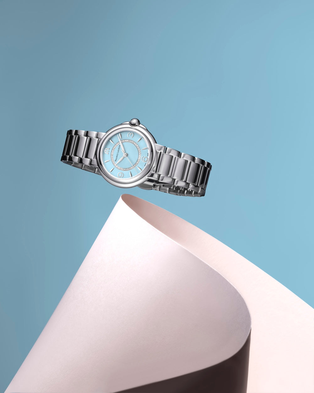 Maurice Lacroix Fiaba Blue Special Edition Watch FA1104-SS002-E20-1 Image 5