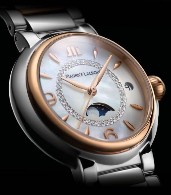 Maurice Lacroix Fiaba Moonphase Watch FA1084-PVP13-150-1 Image 3