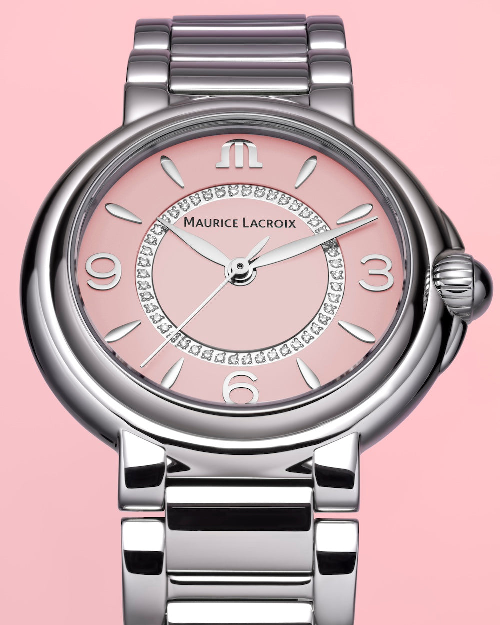 Maurice Lacroix Fiaba Pink Special Edition Watch FA1104-SS002-F20-1 Image 2