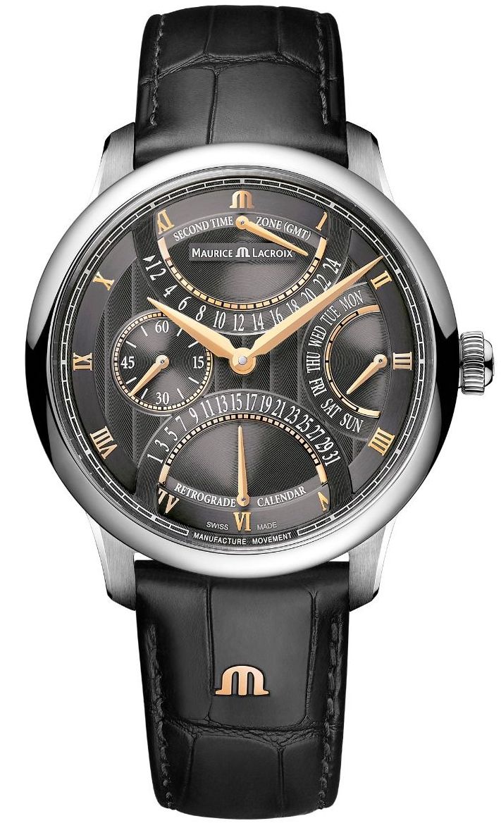 Maurice Lacroix Masterpiece Triple Retrograde Cotes de Geneve Watch MP6538-SS001-310-1 Image 1