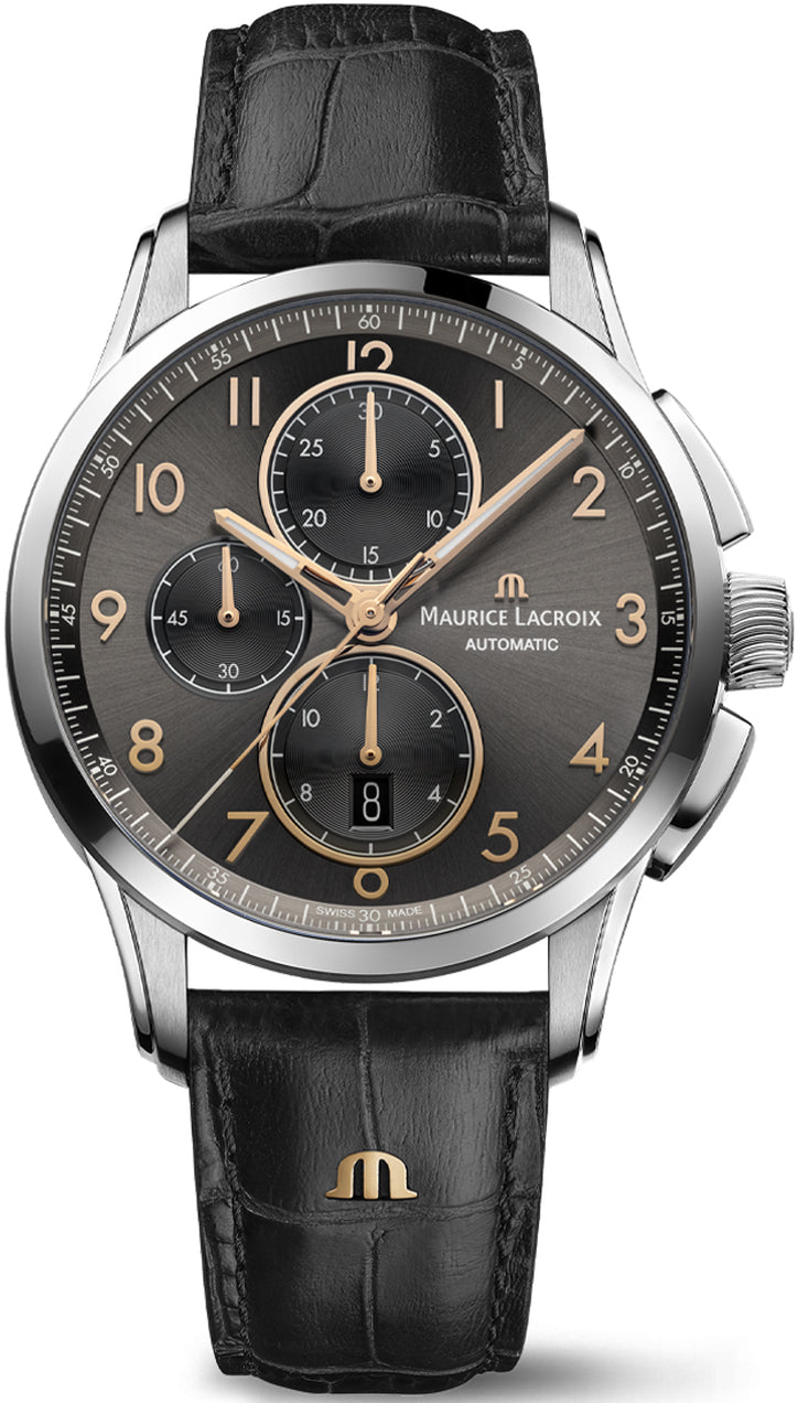 Maurice Lacroix Pontos Chronograph 43mm Watch PT6388-SS001-321-2 Image 1