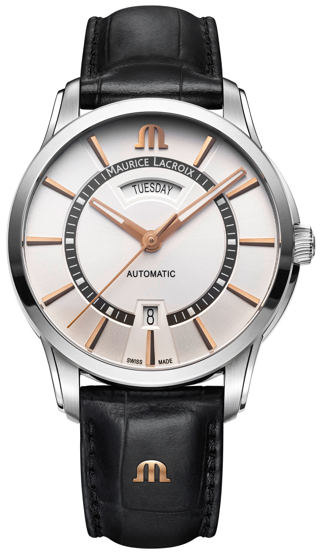 Maurice Lacroix Pontos Day Date 41mm Watch PT6358-SS001-230-2 Image 1