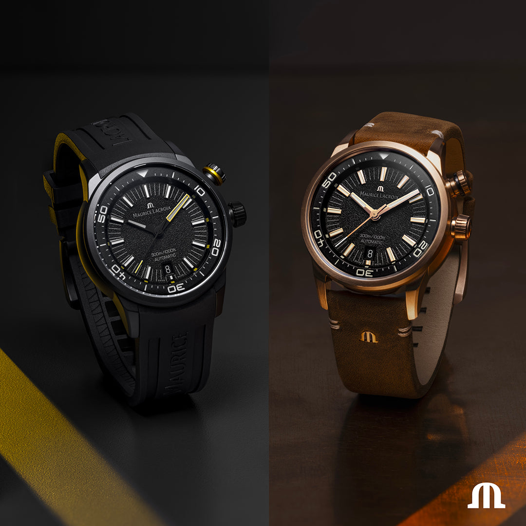 Maurice Lacroix Pontos S Diver Limited Edition Watch PT6248-BRZ01-330-3 Image 4