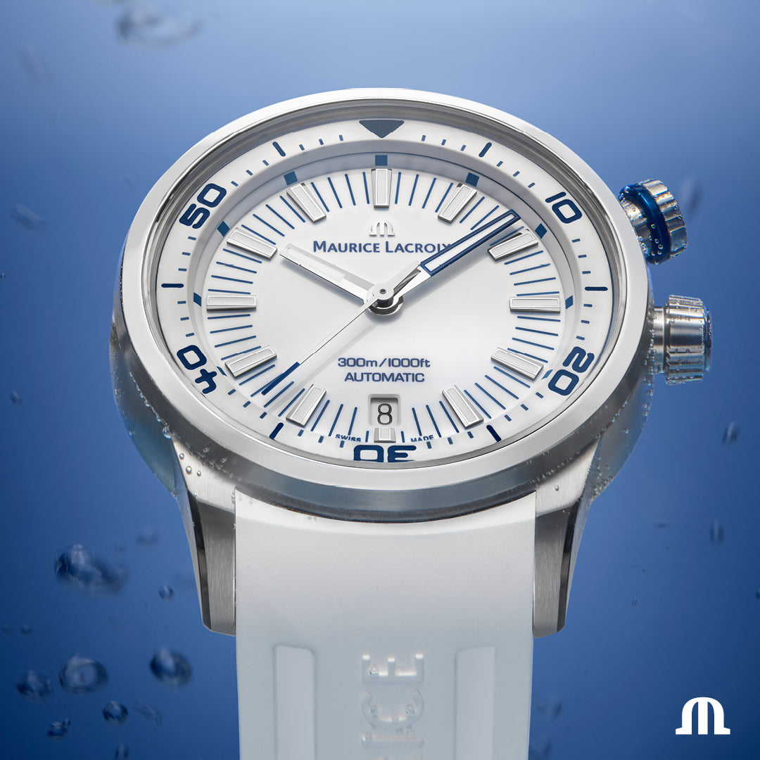Maurice Lacroix Pontos S Diver Watch PT6248-SS00L-130-4 Image 4