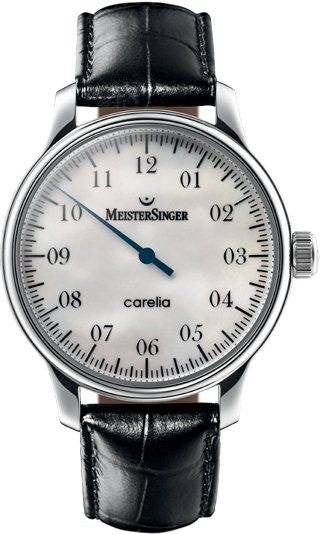 MeisterSinger Carelia D CM310 Croco Print Brown Image 1