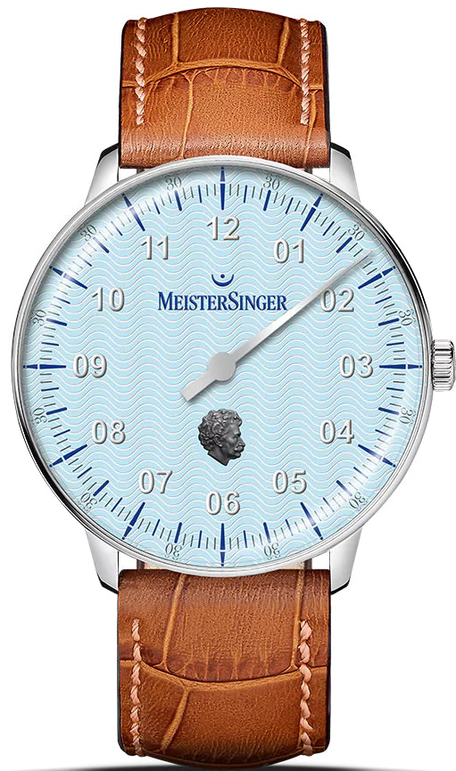 MeisterSinger Edition Neo Johann Strauss Light Blue Limited Edition Watch ED-NES-STRAUSS Image 1