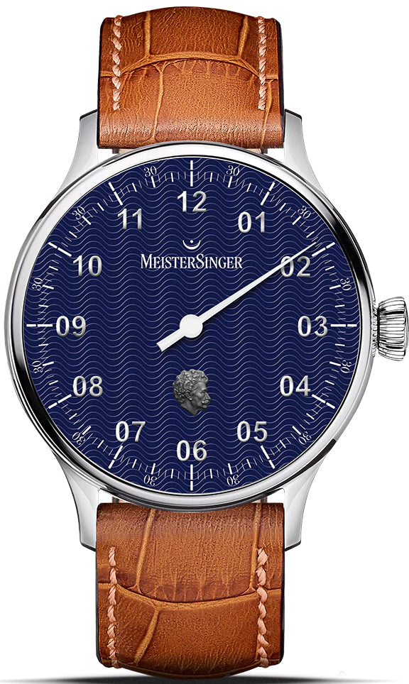 MeisterSinger Edition Pangaea Johann Strauss Dark Blue Limited Edition Watch ED-PMN-STRAUSS Image 1