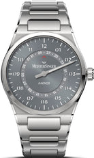 MeisterSinger Kaenos Open Date Sunburst Grey Watch KSO927 Image 1