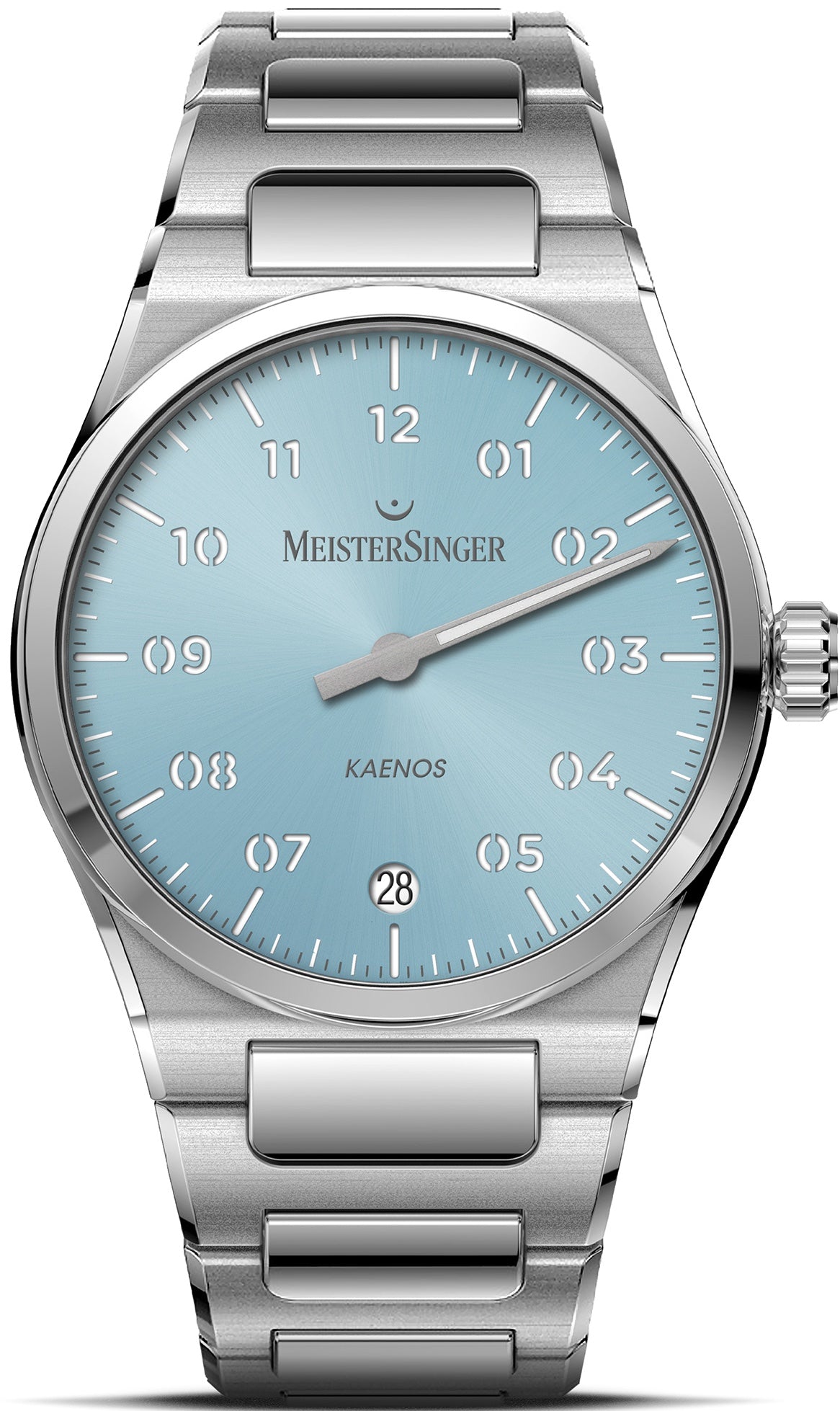MeisterSinger Kaenos Sunburst Ice Blue Watch KS914 Image 1