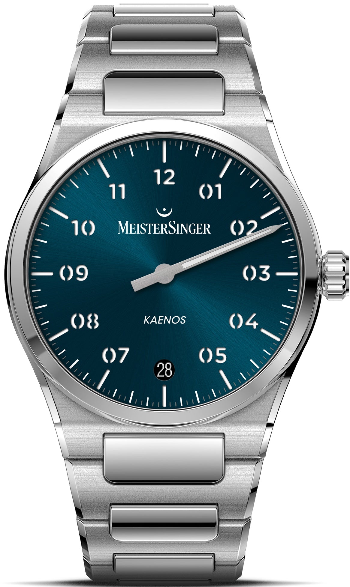 MeisterSinger Kaenos Sunburst Petrol Watch KS939 Image 1