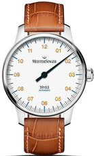 MeisterSinger N. 03 38mm White Watch BM9901G Image 1