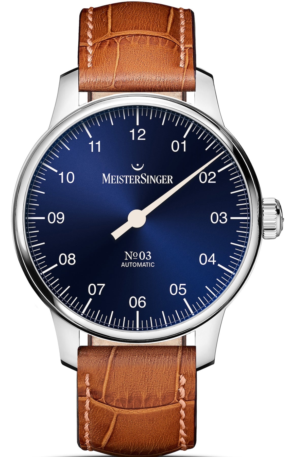 MeisterSinger N. 03 Sunburst Blue Watch BM9908 Image 1