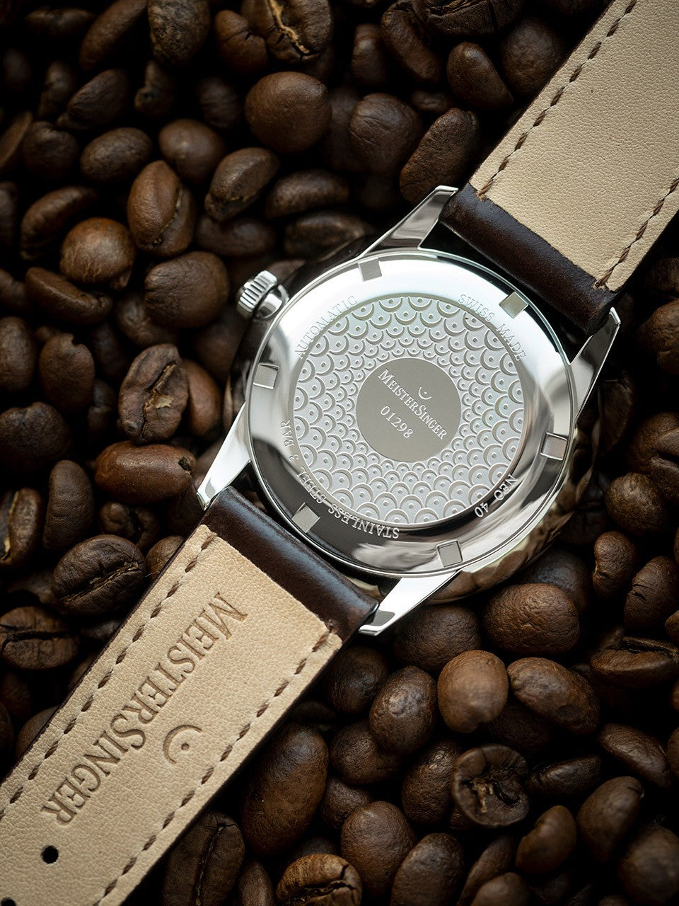 MeisterSinger Neo Plus Suede Brown NE403 Image 4