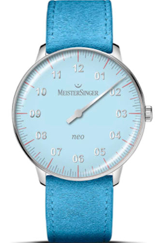 MeisterSinger Neo Special Light Blue Sky Blue Strap S-NES924S_SV143 Image 1