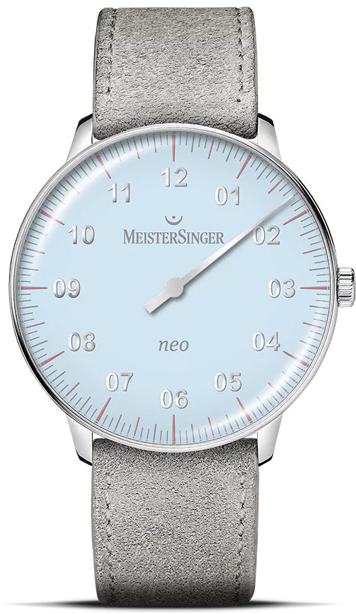 MeisterSinger Neo Special Light Blue Watch S-NES924S Image 1