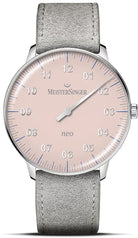 MeisterSinger Neo Special Light Red Watch S-NES921S Image 1