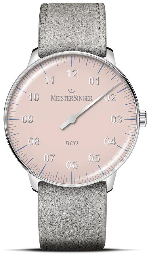 MeisterSinger Neo Special Light Red Watch S-NES921S Image 1