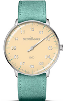 MeisterSinger Neo Special Light Yellow Mint Green Strap S-NES935S_SV142 Image 1