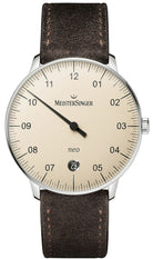 MeisterSinger Neo Suede Brown NE903N Suede Dark Brown Image 1