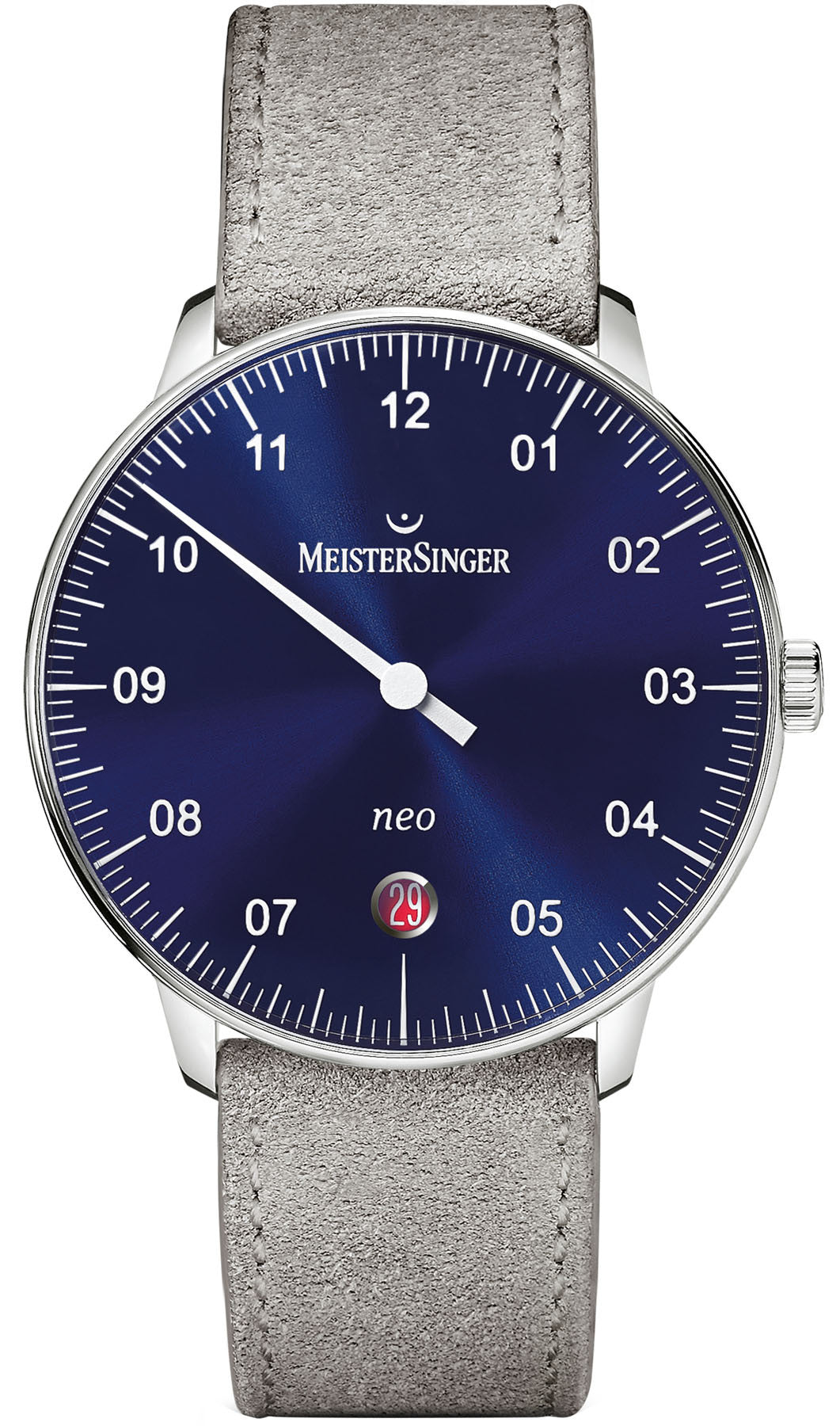 MeisterSinger Neo Suede Grey NE908N Suede Grey Image 1