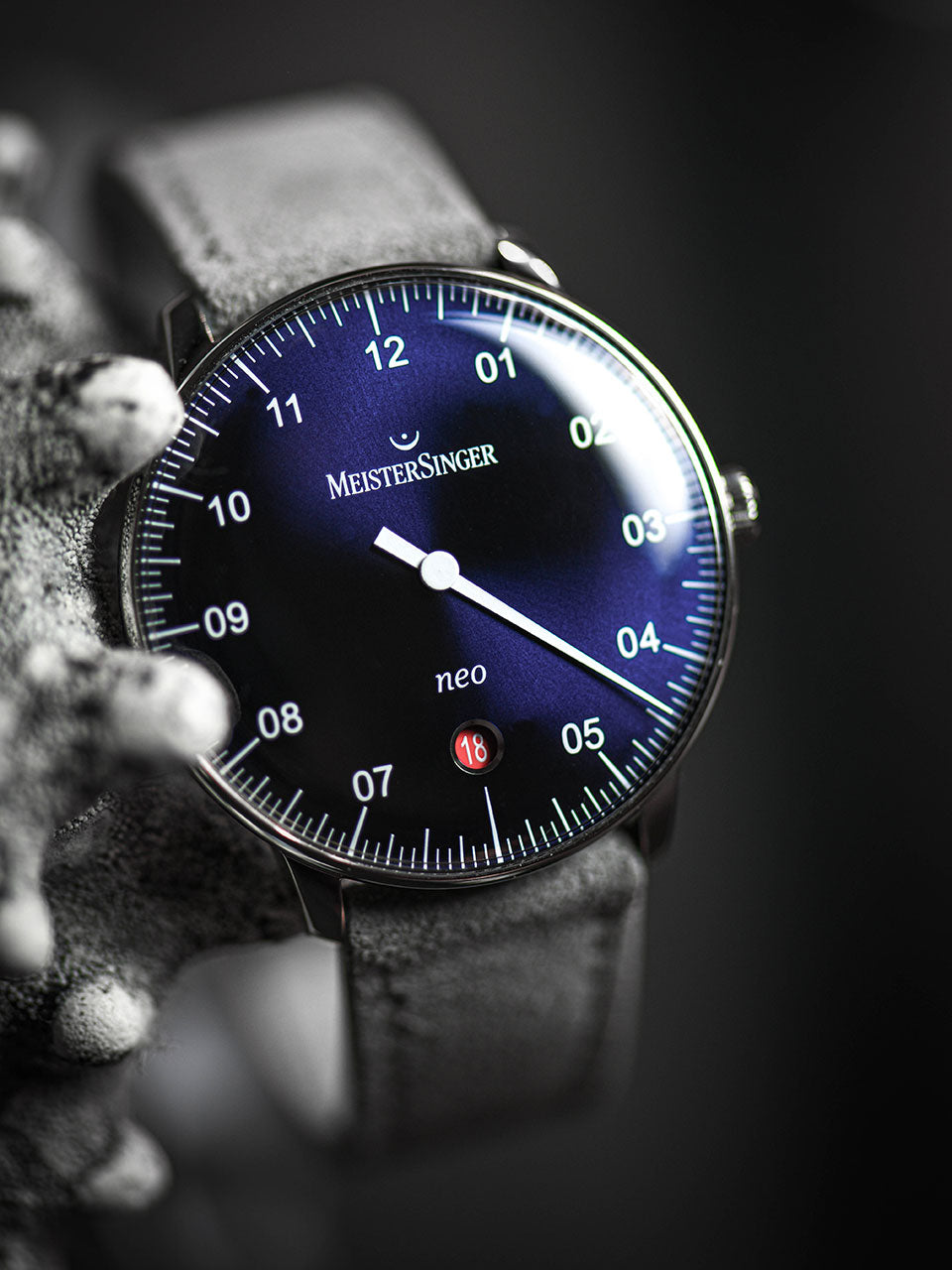 MeisterSinger Neo Suede Grey NE908N Suede Grey Image 5
