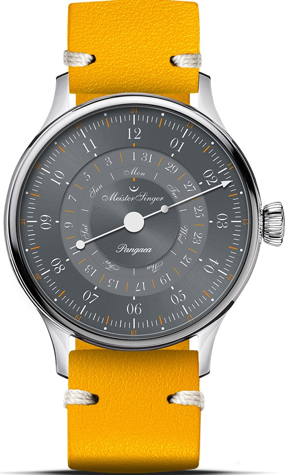 MeisterSinger Pangaea Day Date 365 Grey Watch PDD365927_SVSL018 Image 1