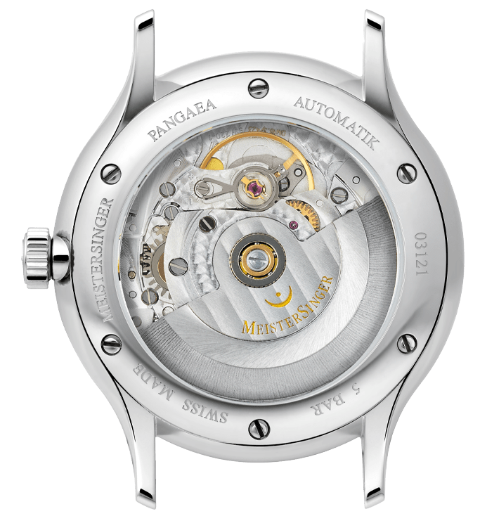 MeisterSinger Pangaea Day Date Milanaise Bracelet Watch PDD903 MILANAISE BRACELET Image 2