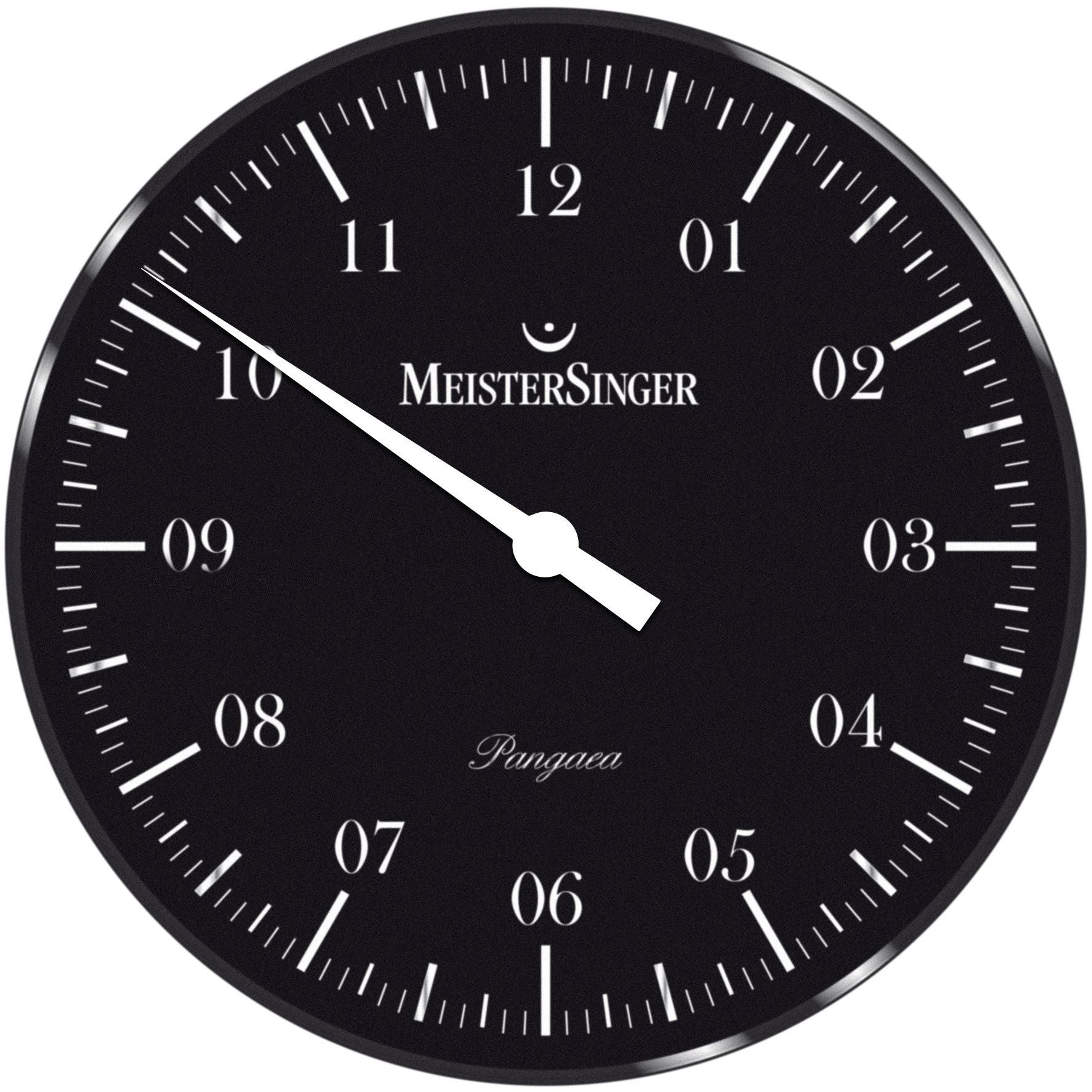 MeisterSinger Pangaea Wall Clock WU02 Image 1
