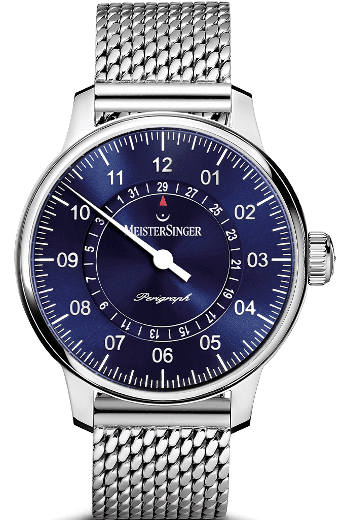MeisterSinger Perigraph Milanaise Bracelet Watch AM1008 MILANAISE BRACELET Image 1