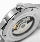 MeisterSinger Perigraph Watch AM1003 Croco Print Brown Image 3