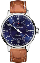 MeisterSinger Perigraph Watch AM1008 Croco Print Cognac Image 1