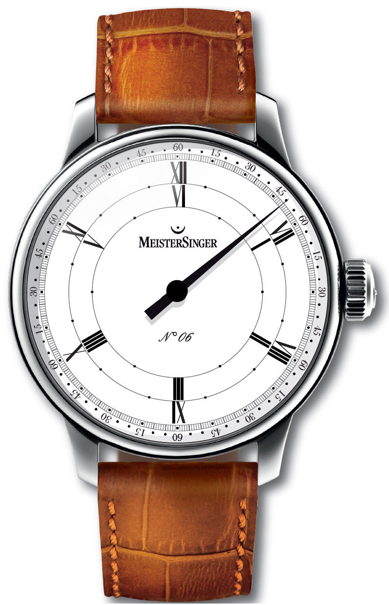 MeisterSinger Rodella Limited Edition D Rodella Croco Print Cognac Image 1