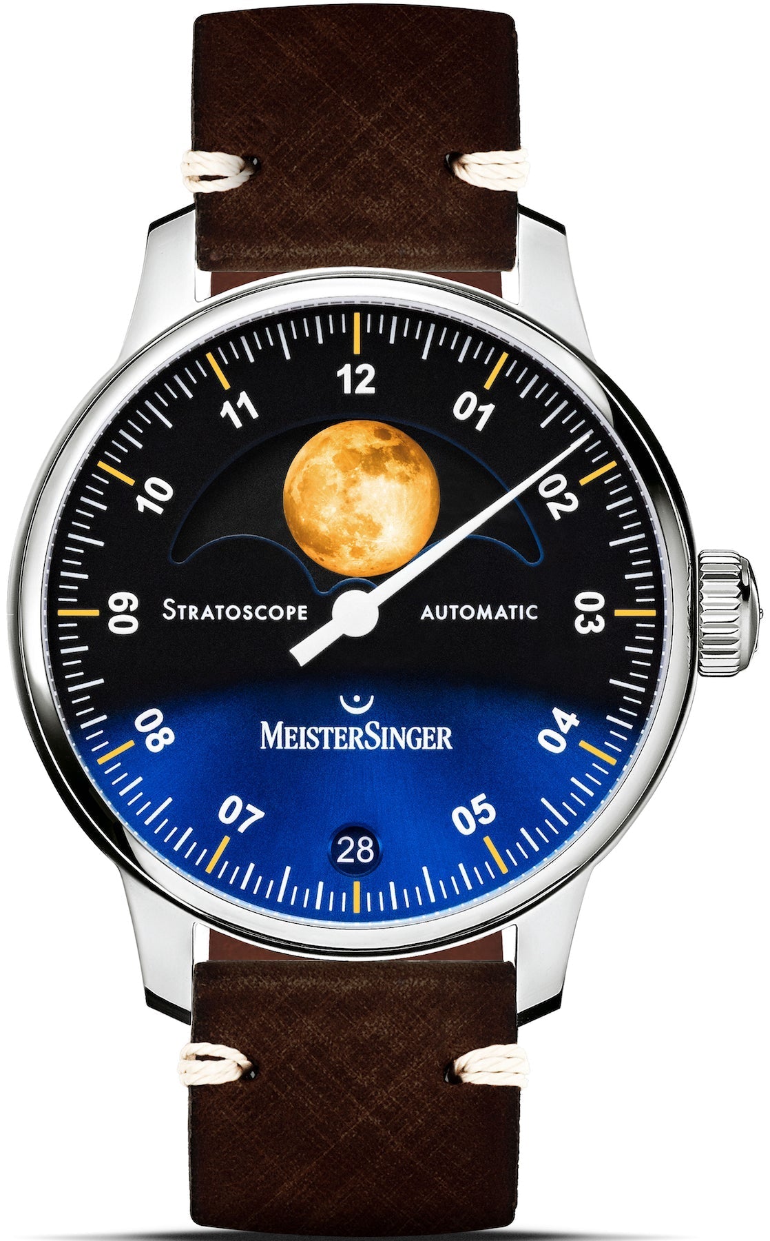 MeisterSinger Stratoscope Golden Moon Watch ST982G - SVSL02 Image 1