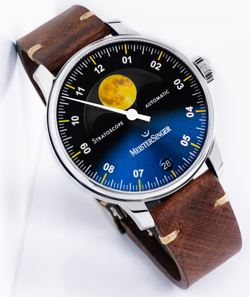 MeisterSinger Stratoscope Golden Moon Watch ST982G - SVSL02 Image 3