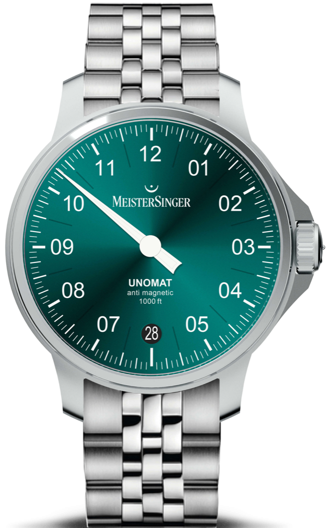 MeisterSinger Unomat Green UN919 Image 1