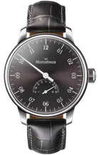 MeisterSinger Unomatik UM207 Croco Print Black Image 1