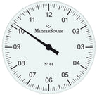 MeisterSinger Wall Clock 35cm White WU01 Image 1