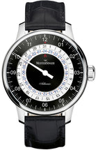 MeisterSinger Watch Adhaesio AD902 Croco Print Black Image 1