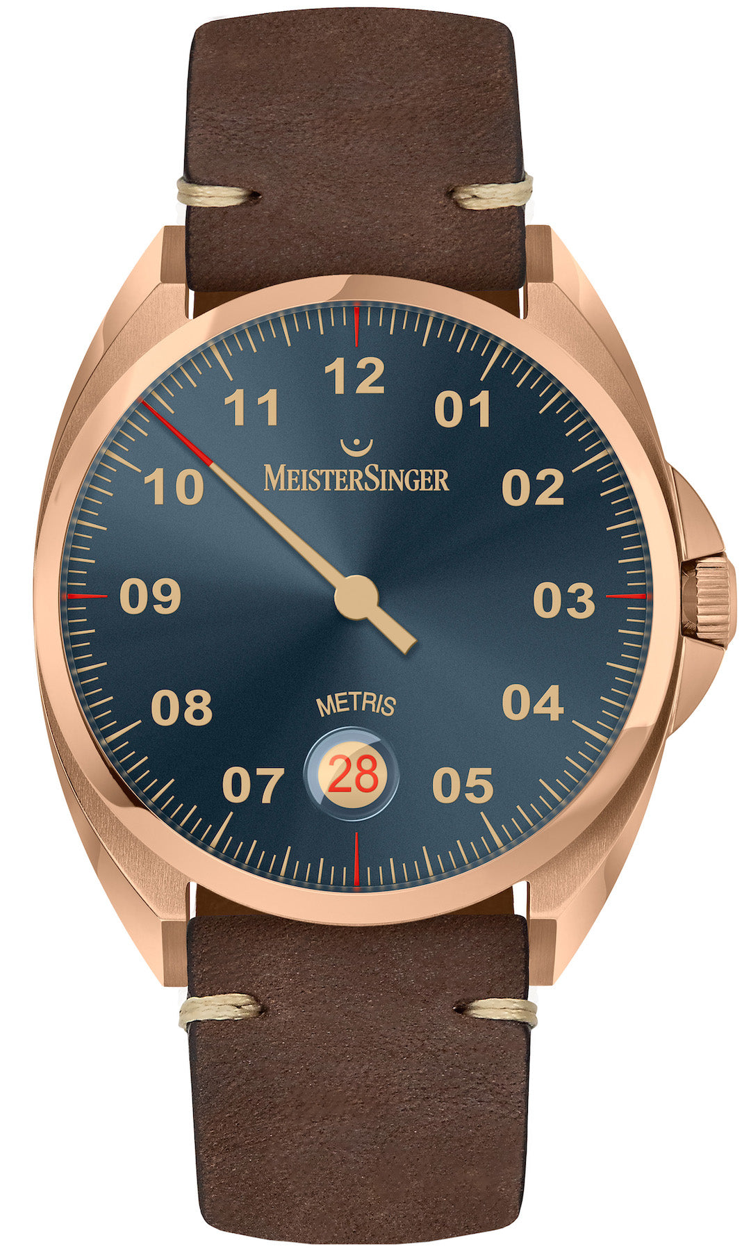 Meistersinger Watch Metris Bronze Line ME917BR Image 1