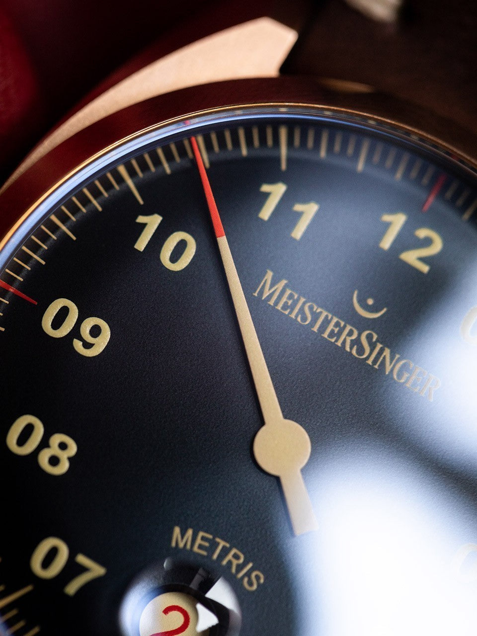 Meistersinger Watch Metris Bronze Line ME917BR Image 6
