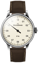 MeisterSinger Watch N. 01 AM3303 Cordovan Brown Image 1