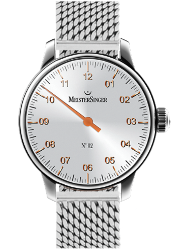 MeisterSinger Watch N. 02 AM6601G Bracelet Image 1