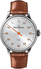 MeisterSinger Watch N. 02 AM6601G Croco Print Cognac Image 1