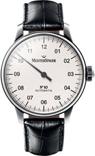 MeisterSinger Watch N. 03 AM901 Croco Print Black Image 1