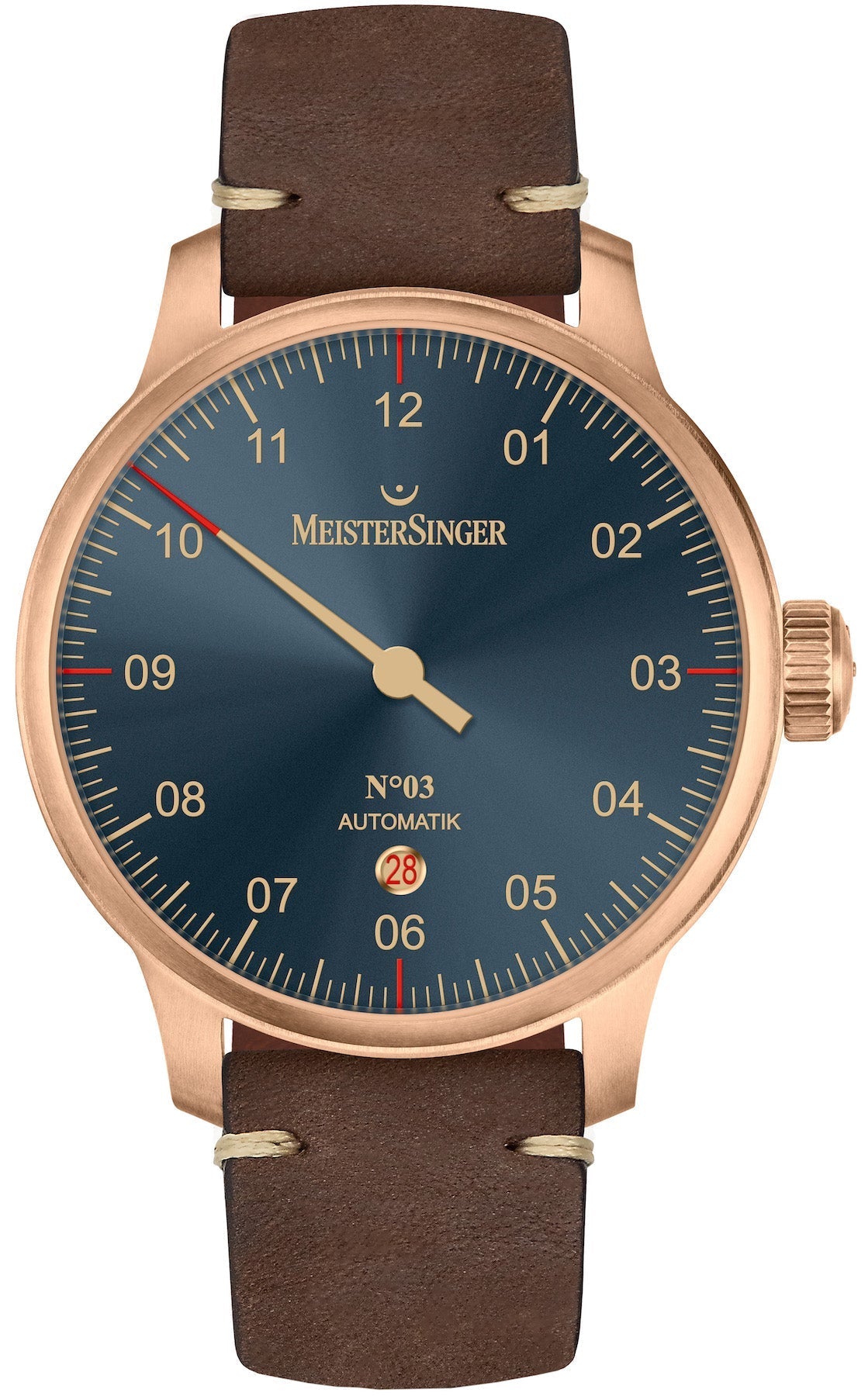 Meistersinger Watch N.03 Bronze Line AM917BR Image 1