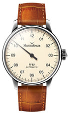 MeisterSinger Watch N. 03 D BM903 Croco Print Cognac Image 1