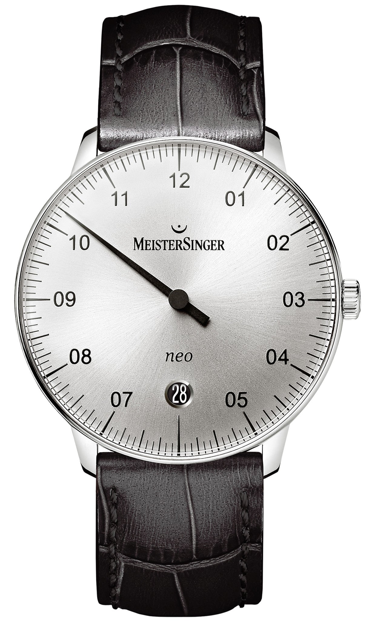 MeisterSinger Watch Neo NE901 Cordovan Black Image 1