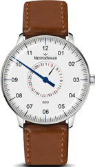 MeisterSinger Watch Neo Plus Pointer Date NED401 Shell Cordovan Cognac Image 1